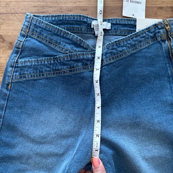 Forever 21 Blue Flare & Wide Leg Jeans - Picture 10 of 12